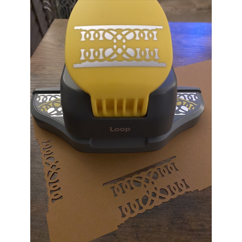 We R Memory Keepers Loop Edge Paper Punch Scrapbook Craft